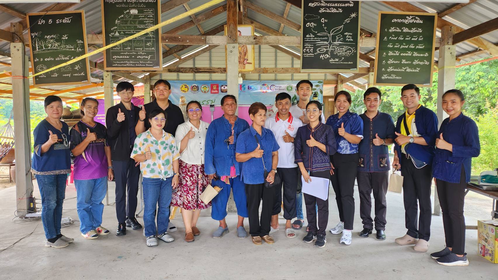 👉พช.มโนรมย์ เข้าร่วมกิจกรรมจัดเก็บข้อมูลปัจจัยที่ส่งผลต่อความสำเร็จในการดำเนินงานโครงการพัฒนาพื้นที่ต้นแบบการพัฒนาคุณภาพชีวิต ตามหลักทฤษฎีใหม่ประยุกต์สู่ "โคก หนอง นา โมเดล" 